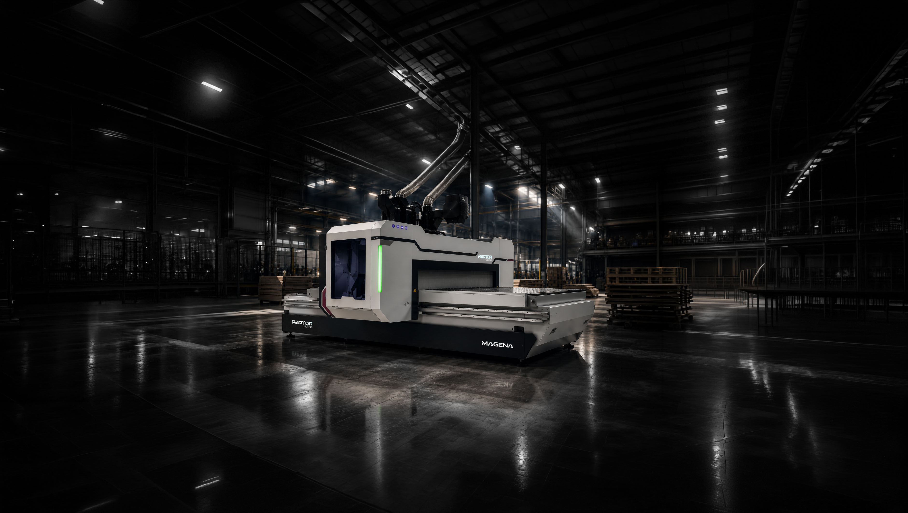 Magena Raptor Ultra CNC nesting ve panel işleme merkezi